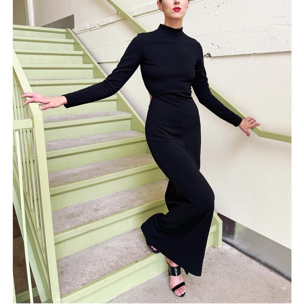 Forever 21 black fitted dress